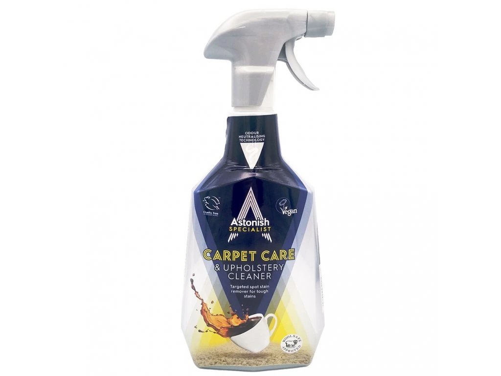 Astonish Specializovaný čistící sprej na koberce a čalounění Carpet care